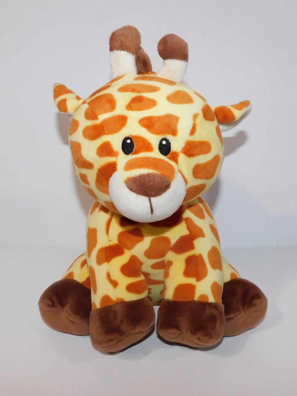 Ty Baby Gracie Giraffe Yellow Brown 9" Plush Stuffed Toy 2017